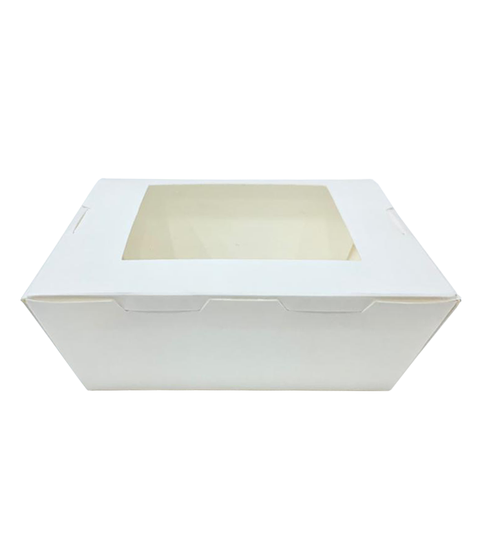 Lunch Box With Window (White)